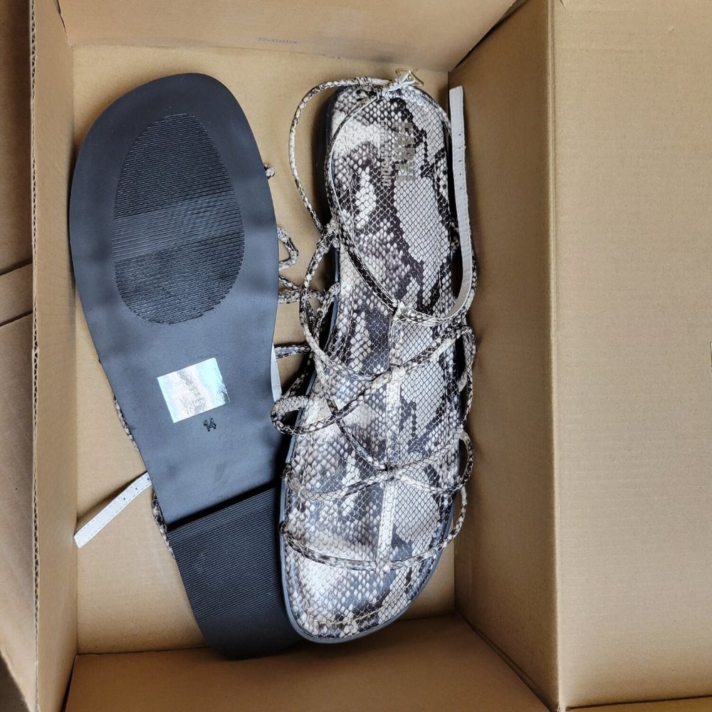 New Faryl Robin Sandals snakeprint